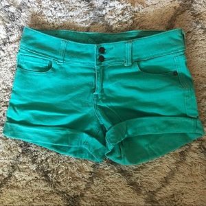 Teal Shorts